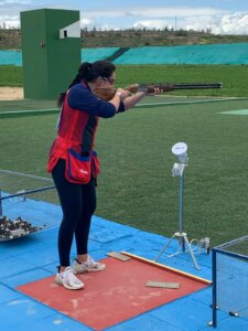 Ida Brown at the Cyprus World Cup