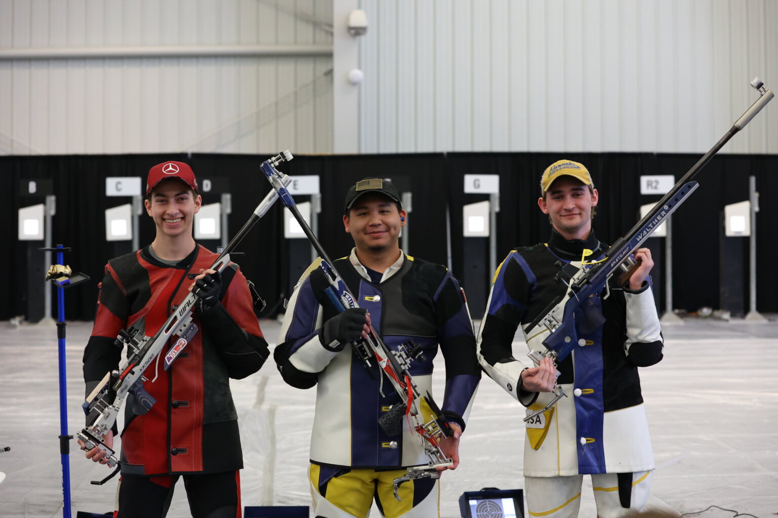 Athletes take the podium at 2022 National Rifle Junior Olympics USA