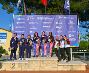 Women's skeet team