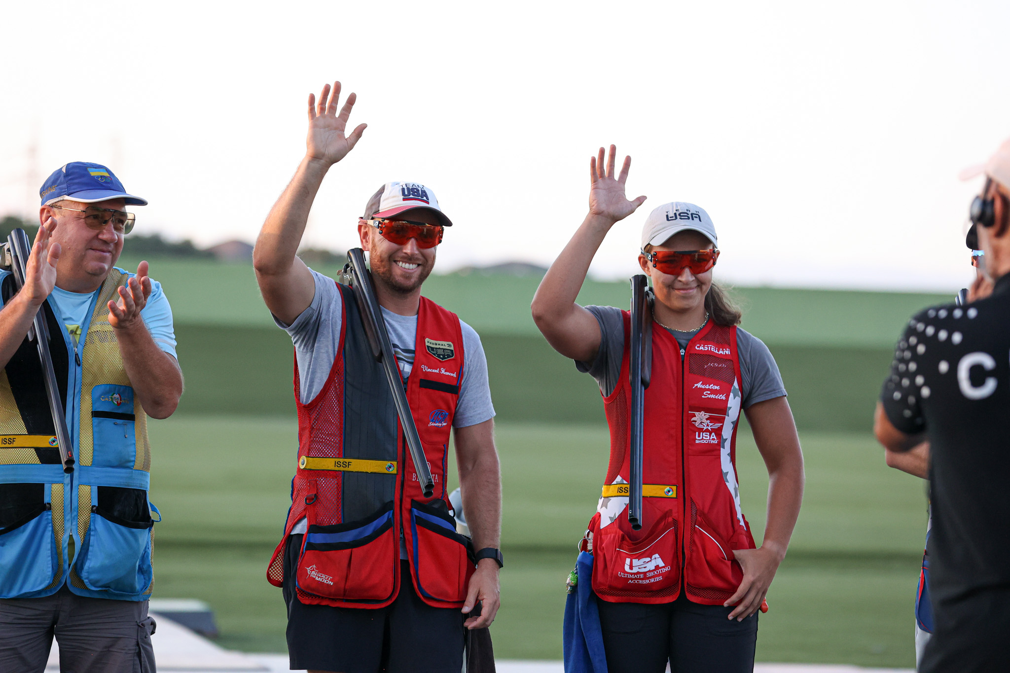 Vincent Hancock and Austen Smith Earn Gold at 2023 World Championship